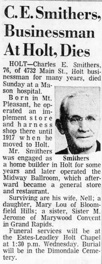 Midway Gardens (Midway Ballroom) - 1966 OBITUARY ON FORMER OWNER